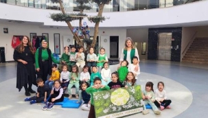 Alanya Belediyesi'nden çevre bilinci ve geri dönüşüm atölyesi