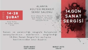 Alanya'da sevginin gücünü sanatla bütünleştiren sergi yarın açılıyor