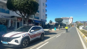 Alanya'da sürücülere 2 günde yarım milyon TL'den fazla ceza!