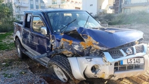 Alanya yolunda kaza: 1 yaralı