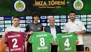 ALANYASPOR 5 OYUNCUYU BİRDEN RENKLERİNE BAĞLADI