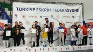 Alanyaspor Eskrim Takımı turnuvadan dereceyle döndü