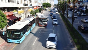 Antalya'da halk otobüsleri için şerit kararı UKOME'den geçti