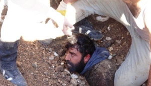 ASAT'a ait alandaki kazı çalışmasında işçi toprak altında kaldı