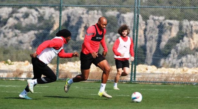 Atakaş Hatayspor, Alanyaspor maçı hazırlıklarını sürdürdü