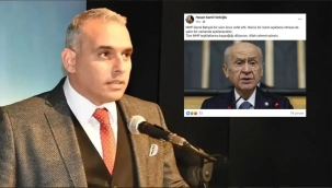 Bahçeli'ye ilişkin paylaşım yapan Gelecek Partisi İl Başkanı Velioğlu gözaltına alındı, görevden el çektirildi