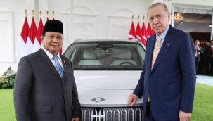 Cumhurbaşkanı Erdoğan, Endonezya Cumhurbaşkanı Subianto'ya Togg hediye etti