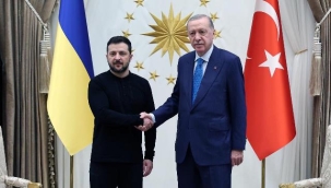 Cumhurbaşkanı Erdoğan, Zelenskiy ile görüştü