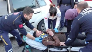 Direksiyon başında baygınlık geçirip kaza yaptı: 4 yaralı