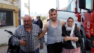 Elektrikli ısıtıcıdan çıkan yangında anne-babasını son anda dışarı çıkardı