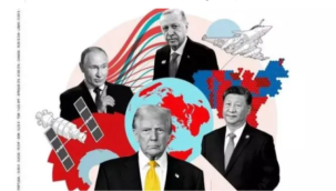 Fransız Le Point Dergisi'nden dikkat çeken 'yeni dünya düzeni' kapağı: 4 lidere yer verdi