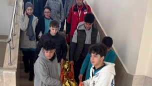 İHH Alanya'dan deprem ve yangın tatbikatı