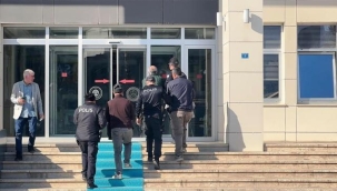 Palet hırsızları yakayı ele verdi