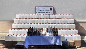 Sahte alkol operasyonu: 1 tutuklama