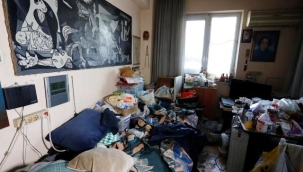 Vefat eden adamın evinden 2 kamyon çöp çıktı