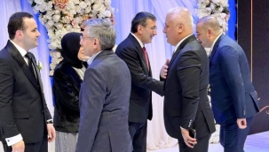 Yılmaz'ın nikah törenine ALTSO Başkanı Eray Erdem de katıldı