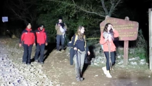 Yolunu kaybeden 29 dağcı 3 saatlik çalışmayla kurtarıldı