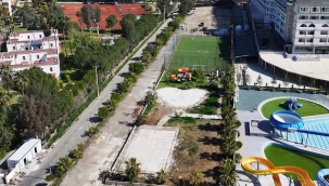 Alanya'da 10 dönümlük arazi halkın kullanımına açıldı