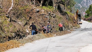 Alanya'da 40 yıllık boru hattı değiştiriliyor
