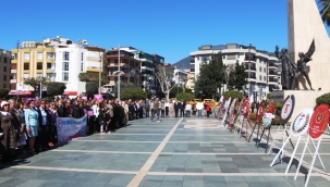 Alanya'da '8 Mart Dünya Emekçi Kadınlar Günü' kutlandı