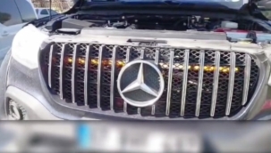 Alanya'da çakar lamba takan sürücüye 138 bin TL ceza 