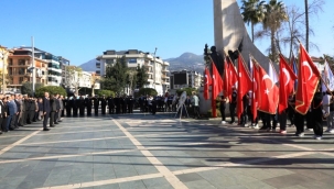 Alanya'da Çanakkale Zaferi'nin 110. Yıl Dönümü coşkuyla kutlandı