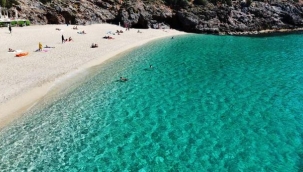 Alanya'da mart ayında yaz havası yaşanıyor