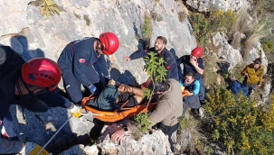 Alanya'da yamaç paraşütü kazası: 1 yaralı