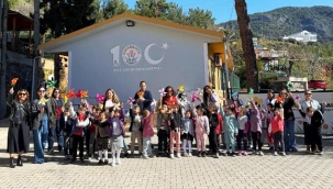 Alanya'da yarının büyükleri özel çocuklar ile bir araya geldi