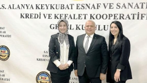 Alanya Keykubat Esnaf ve Sanatkarlar Kredi ve Kefalet Kooperatifi yarın genel kurula gidiyor