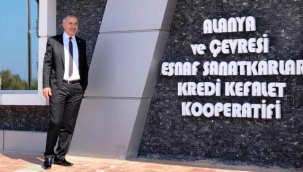 Alanya ve Çevresi Esnaf ve Sanatkarlar Kredi Kefalet Kooperatifi genel kurula gidiyor