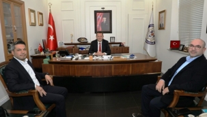 İç Mimarlar Odası Alanya Temsilciliği'nden Kaymakam Ürkmezer'e ziyaret 