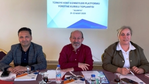 Türkiye Kent Konseyleri Platformu Yürütme Kurulu Toplantısı Alanya'da gerçekleşti