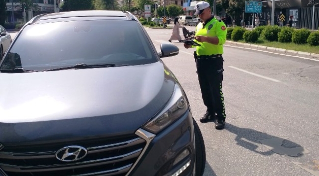 Alanya'da 2 günde sürücülere rekor ceza yazıldı 