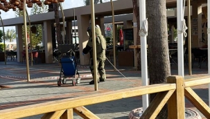 Alanya'da şüpheli valiz paniği yaşandı