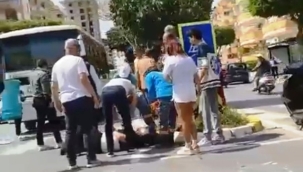 Alanya'daki feci kazada motosiklet sürücüsü yaralandı