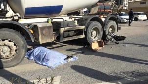 Alanya'daki kazada bisikletli kadın can vermişti! Beton mikseri şoförü tutuklandı
