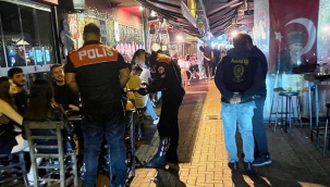 Alanya Emniyeti'nden umuma açık mekan uygulaması 