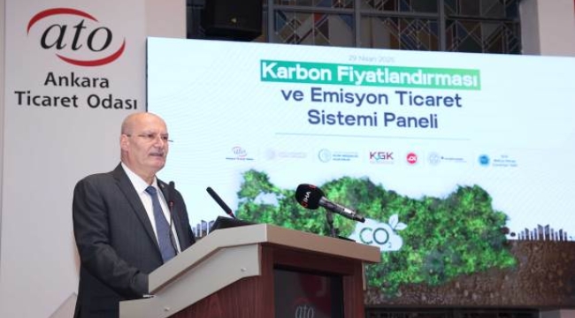 ATO BAŞKANI BARAN: "ÇEVRESEL HEDEFLERE ULAŞIRKEN EKONOMİK İSTİKRAR GÖZETİLMELİ"