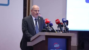 ATO BAŞKANI BARAN: "TÜRK DÜNYASI'NIN GELECEĞİ TİCARETLE, SANAYİYLE, KÜLTÜRLE, EĞİTİMLE, BİLİMLE, SANATLA VE EN ÖNEMLİSİ DE İNSAN ODAKLI YAKLAŞIMLARLA ŞEKİLLENECEKTİR"