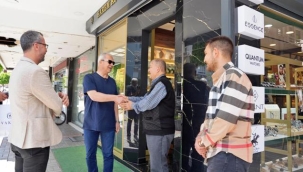 Başkan Özçelik'ten esnaf çıkarması: Ortak hayallerimizi bir kez daha hissettik