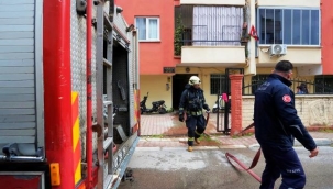 Dairede çıkan yangın büyümeden söndürüldü