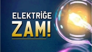 ElektriÄŸe yÃ¼zde 25 zam geldi