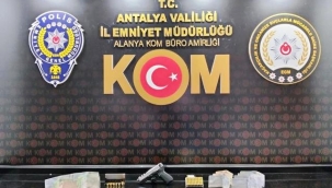 Gazipaşa'da suç örgütüne şafak operasyonu: 7 gözaltı, 3 tutuklama