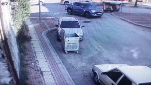 Kamyonetin çarptığı üç tekerli motosiklet sürücüsü yaralandı