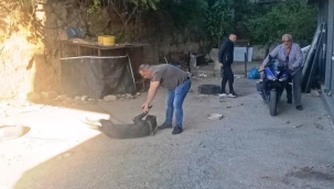 Motosikletini sakladığı yer jandarmayı bile şaşkına çevirdi