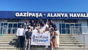 Özbek seyahat acentesi temsilcilerine Alanya tanıtıldı