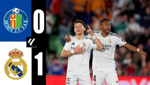 Real Madrid Arda Güler'in golüyle Getafe'yi 1-0 yendi