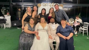 Rus gelin Türk usulü düğünle dünya evine girdi