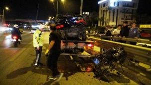 Takla atan aracın açılan kapısından fırlayan genç sürücü hayatını kaybetti